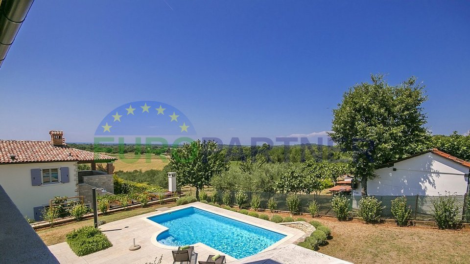 Mediterranean semi-detached villa with pool