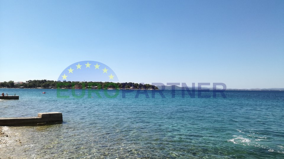 House with 4 apartments on a best location, first row to the sea, near Zadar