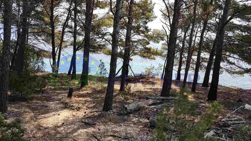 TOP LOCATION - ISLAND HVAR - first row to the sea-building plot