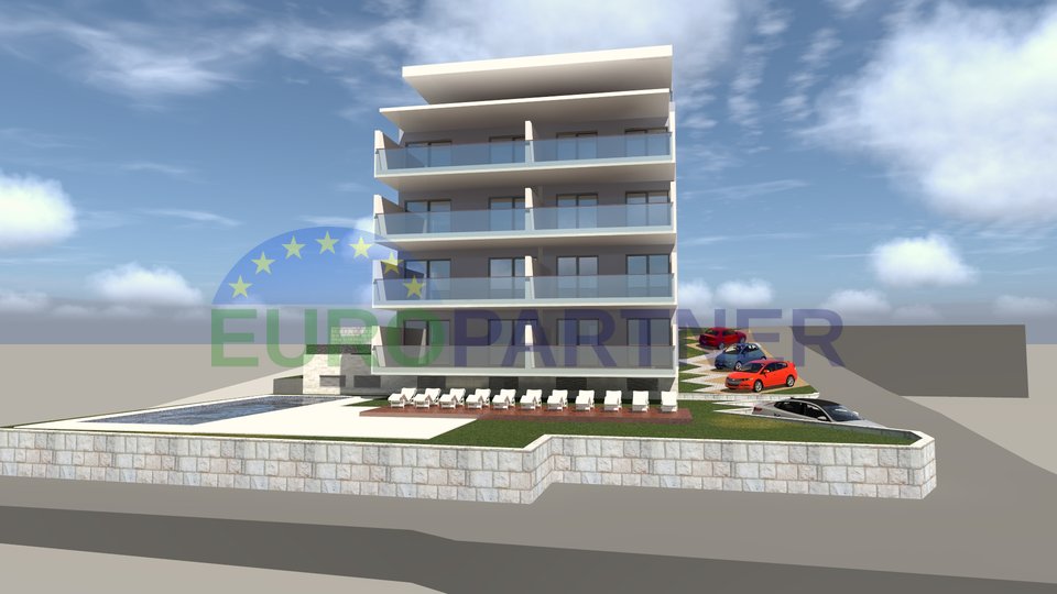 Newly built apartments 100m from the beach