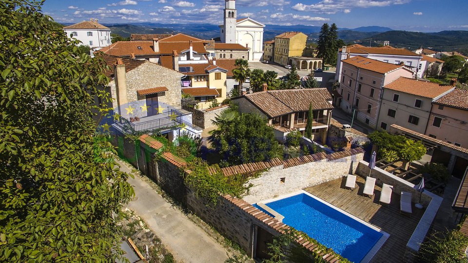 Luxury stone villa with pool, Vizinada