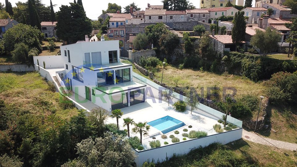 Sophisticated villa of modern architecture and design, Vrsar