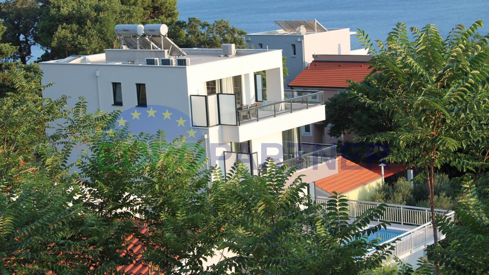 Neue moderne Villa mit wunderschönem Meerblick, Brela