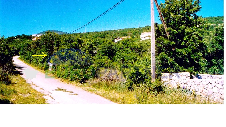 Terreno con vista panoramica sul mare vicino a N.Vinodolski