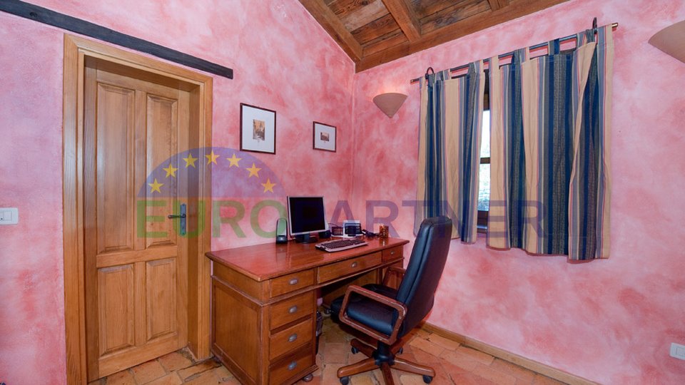Samostojeća kamena vila sa bazenom i okućnicom od 6500m2,Tinjan