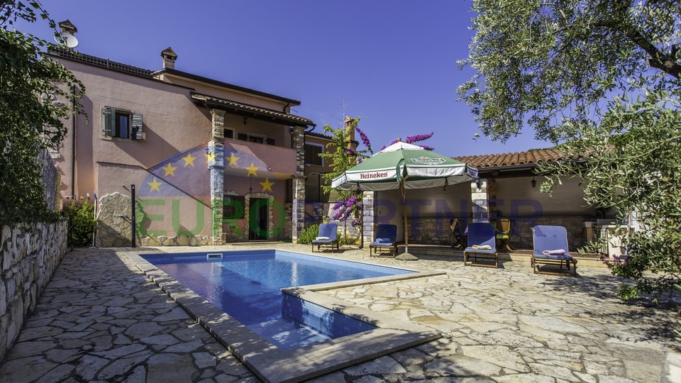 Authentic stone house with pool