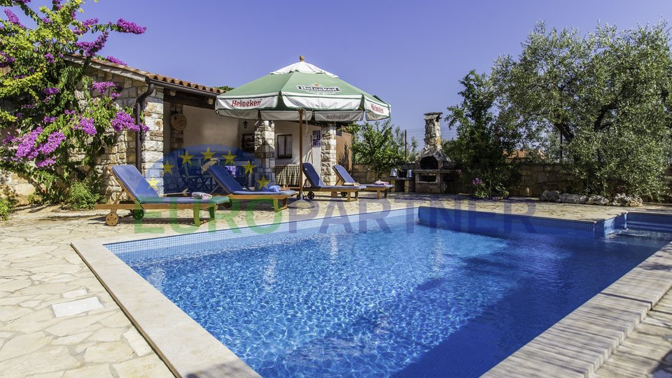 Authentic stone house with pool