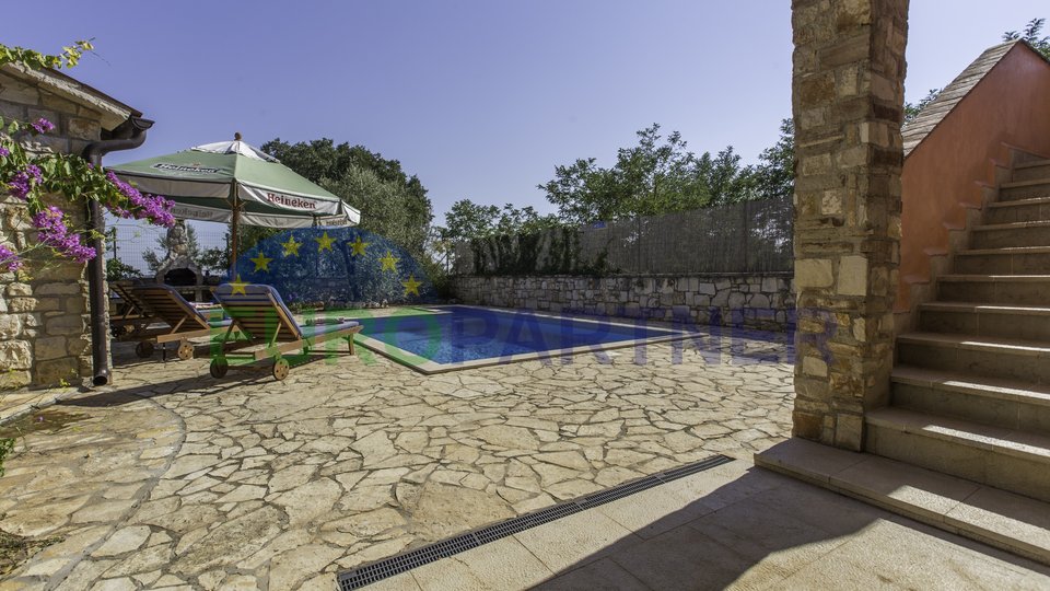 Authentic stone house with pool