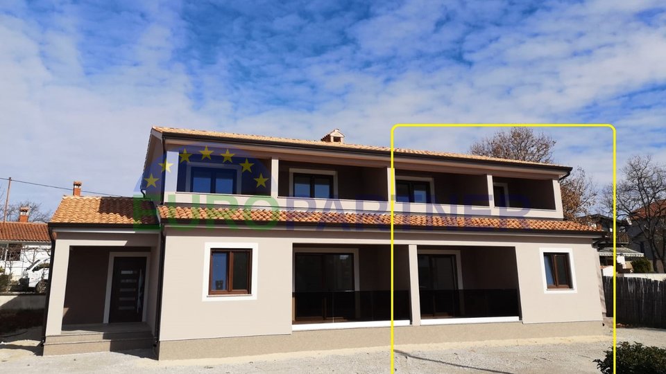 Semi-detached house in the final phase of construction, Poreč
