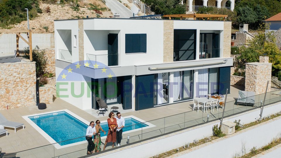 Luxury designer villa by the sea in the heart of Dalmatia