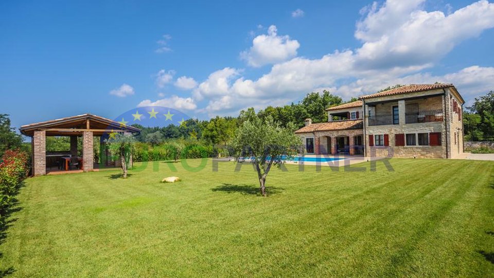 An impressive villa in the heart of Istria