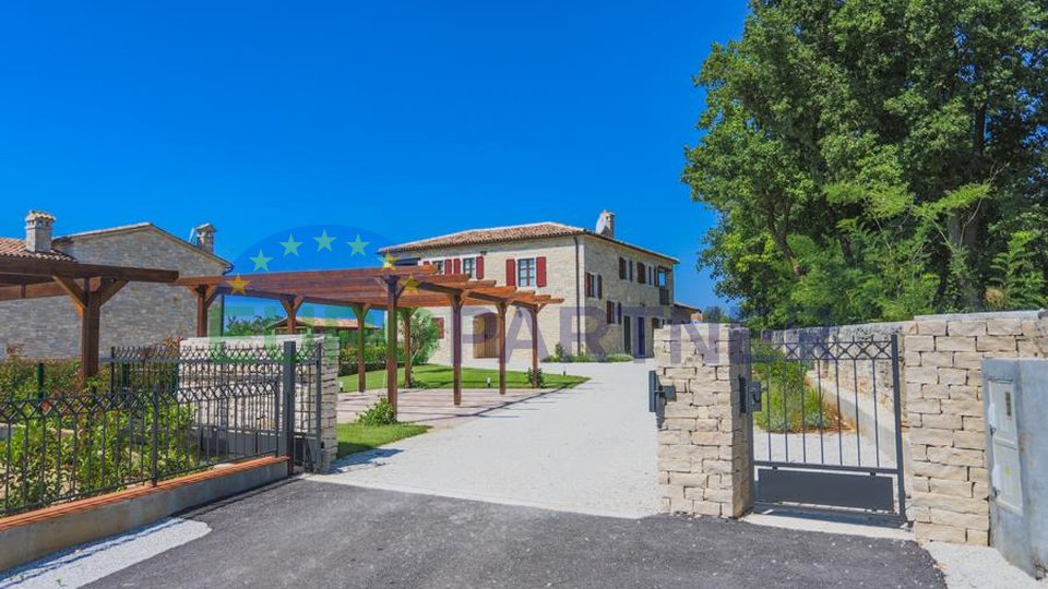 An impressive villa in the heart of Istria
