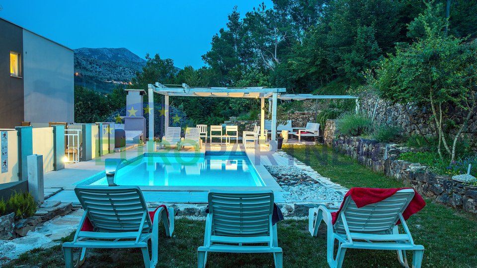Villa mit Pool im Wald - eine Mischung aus modernem Design und unberührter Natur