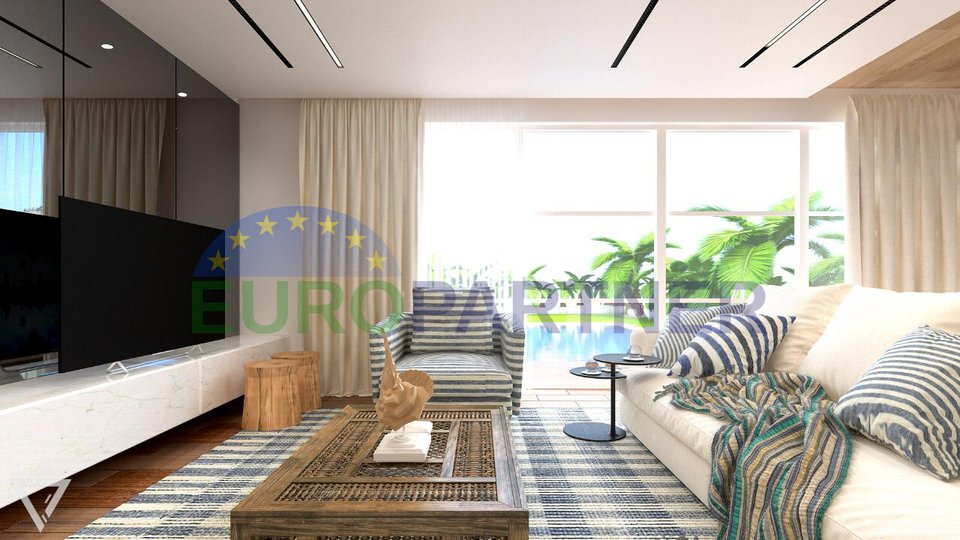 Luxury villas in Porec, attractive location, 70 m from the beach