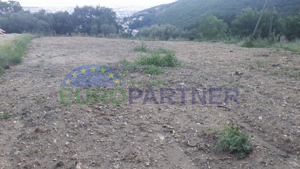 Building land above Solin with a view of Split