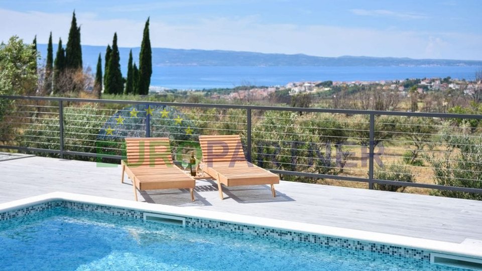 Villa mit schöner Aussicht unweit von Split