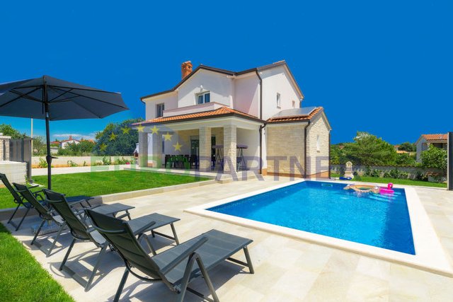 Porec, surroundings, new building, family house with pool