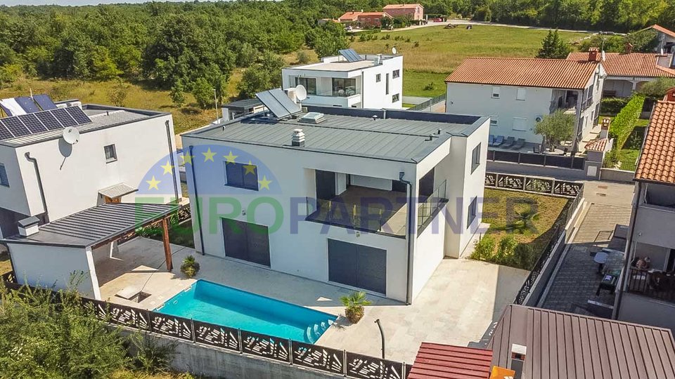 Eine neue Villa mit modernistischem Design