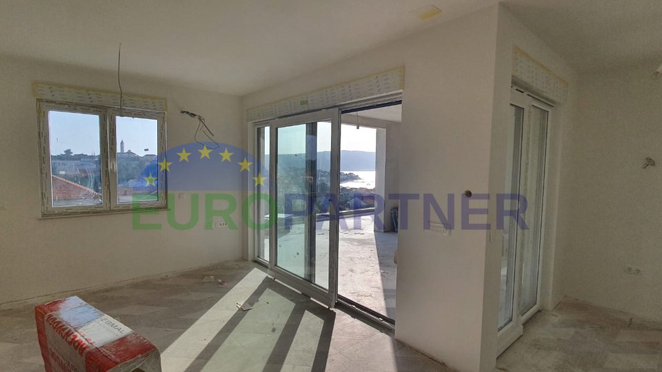 Trogir, Neue Apartment mit Meerblick, 45 m2, Verkauf