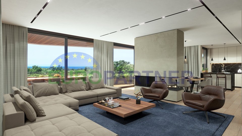 Exclusive residence in Vabriga with a beautiful sea view