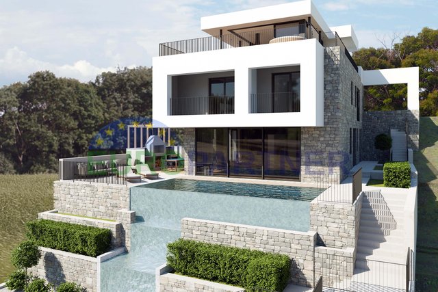 Opatija - elegantna vila sa panoramskim pogledom i integriranim Smart home sustavom
