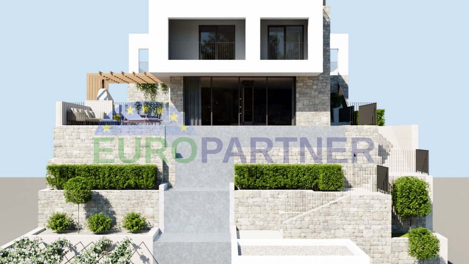 Opatija - elegante villa con vista panoramica e sistema Smart home integrato