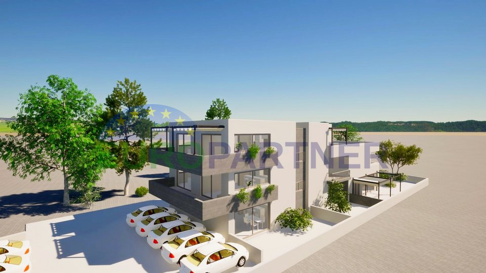 Moderne Wohnung im Bau in Novigrad