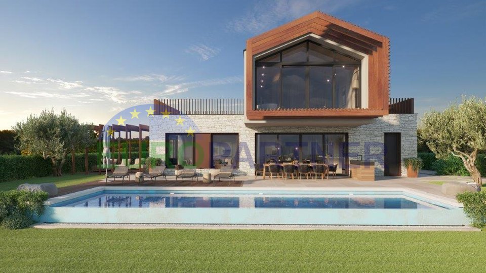 Unique villa, modern design with panoramic views