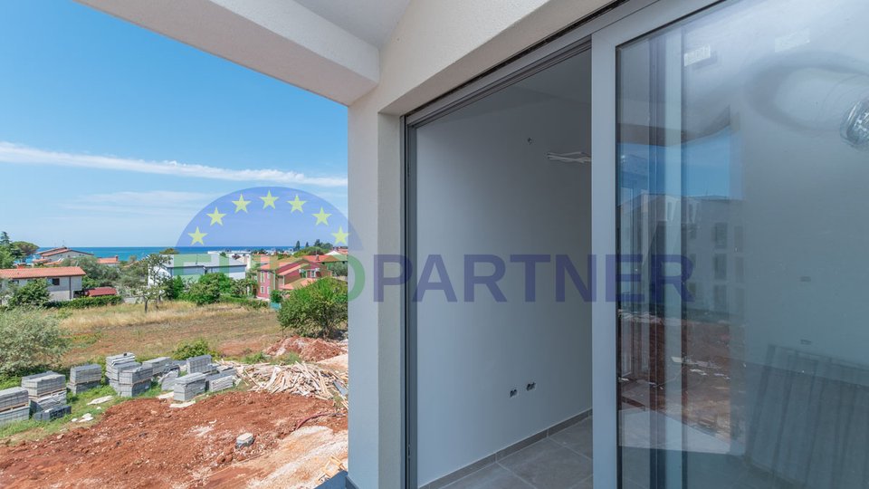 New apartment 250 m from the sea with a beautiful view