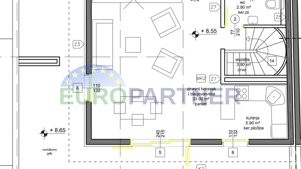 Novogradnja u Splitu, 2S+DB 51,75 m2, prodaja