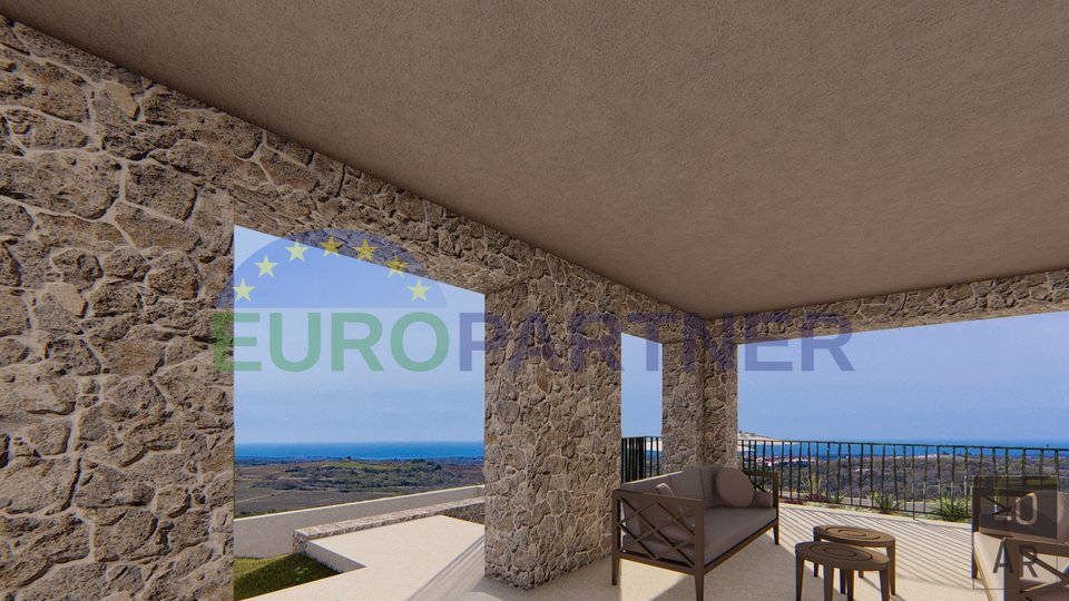 Eine Villa, die auf den ersten Blick durch ihre mediterrane Architektur besticht