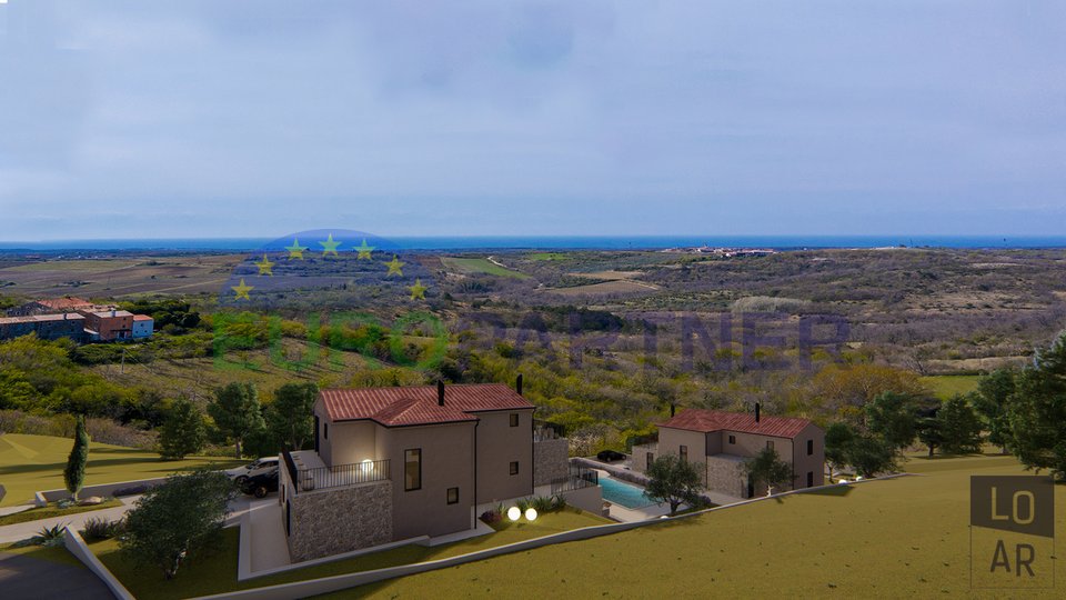 Moderna vila u središnjoj Istri