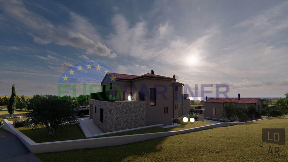 Eine Villa, die auf den ersten Blick durch ihre mediterrane Architektur besticht