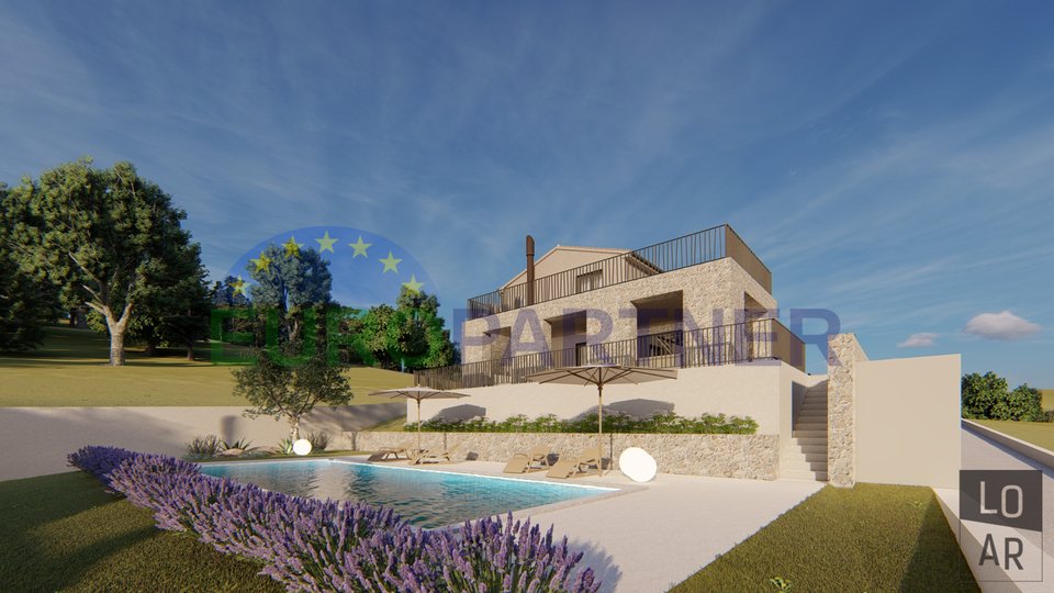 Modern villa in central Istria