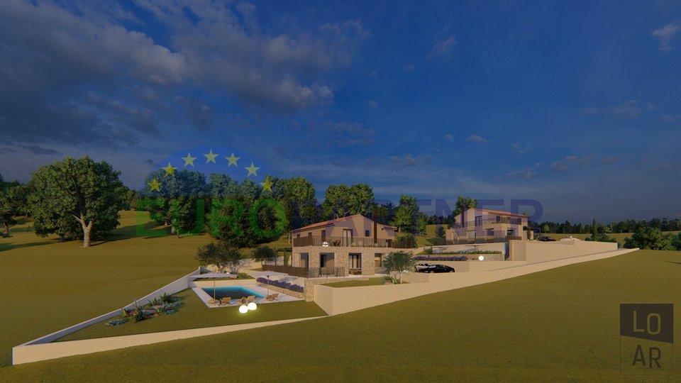 Modern villa in central Istria