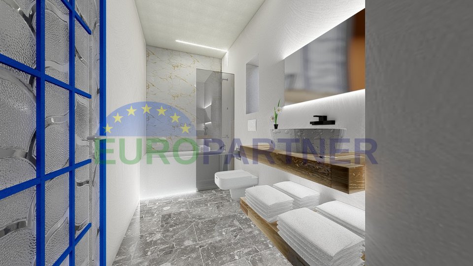 Modern new building with four bedrooms near Poreč