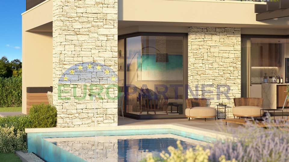 Villa with pool and sea view, sale, Poreč