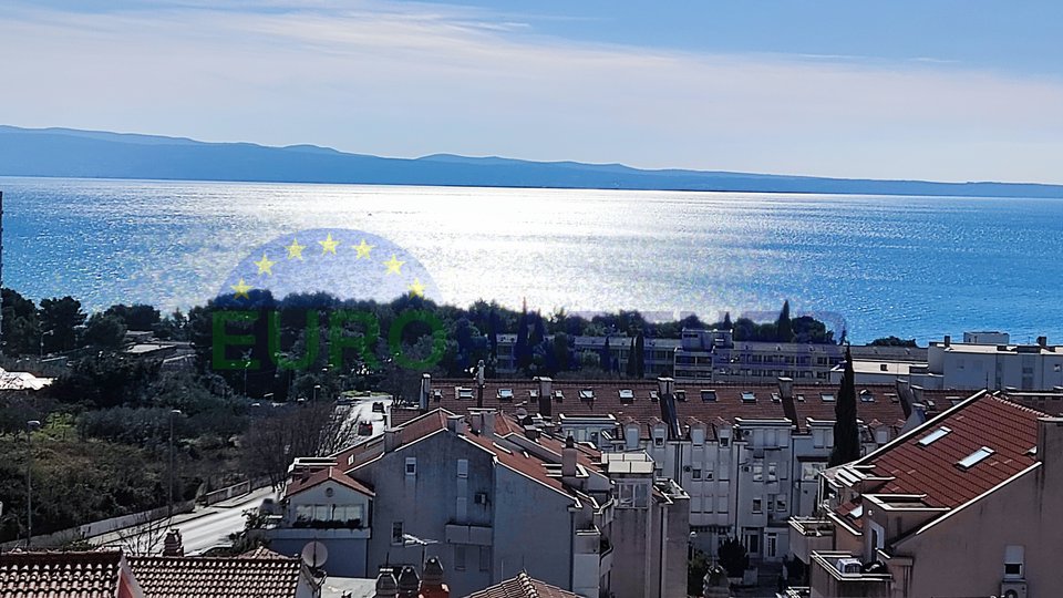 Split, Penthouse with a beautiful sea view 104 m2, near Žnjan, for sale