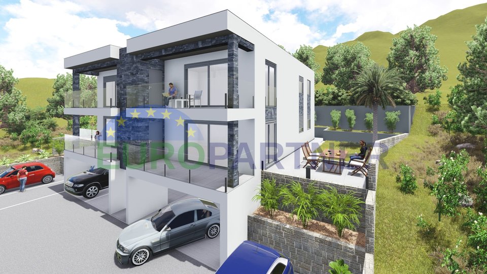 Split, New construction 4 rooms with garden, 78 m2, Podstrana-Strožanac