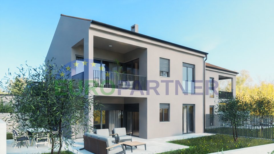 Apartamenti di alta qualità sul M. Lošinj, 2 camere da letto, 78 m2, in vendita