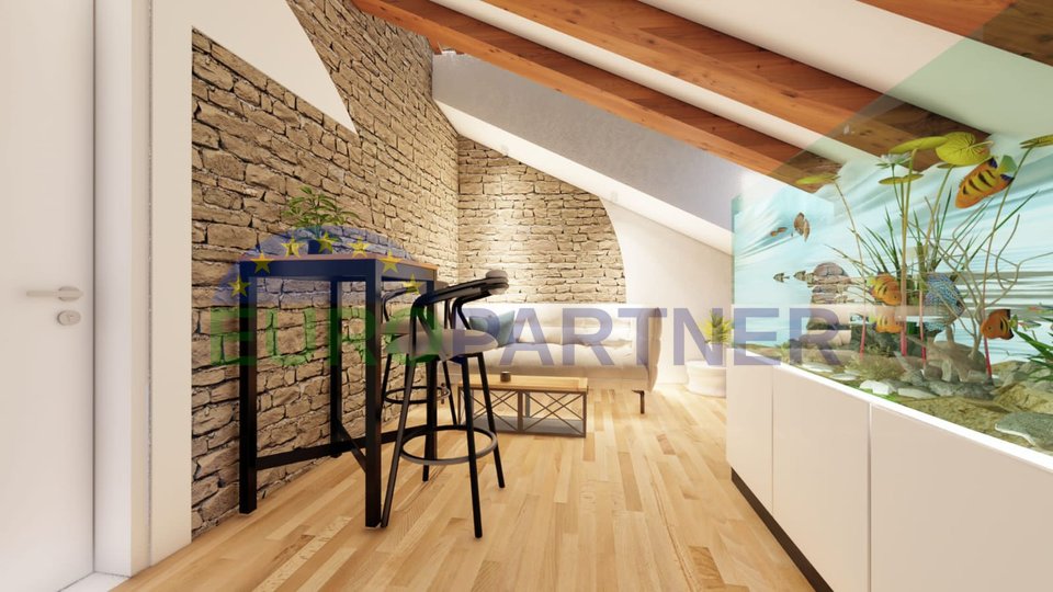 Apartment for adaptation - 54 m2, Rovinj old town