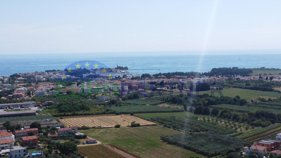 Novigrad, građevinsko zemljište s pogledom na more