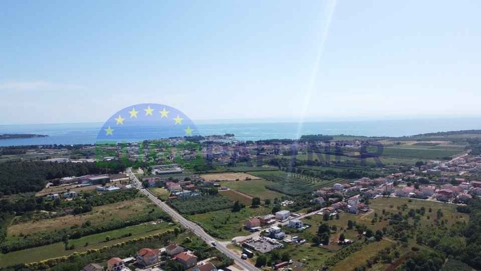 Novigrad, građevinsko zemljište s pogledom na more