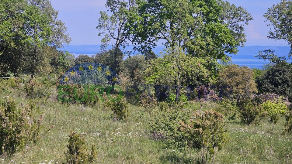 For sale is a building plot with an agricultural plot in the vicinity of Pula