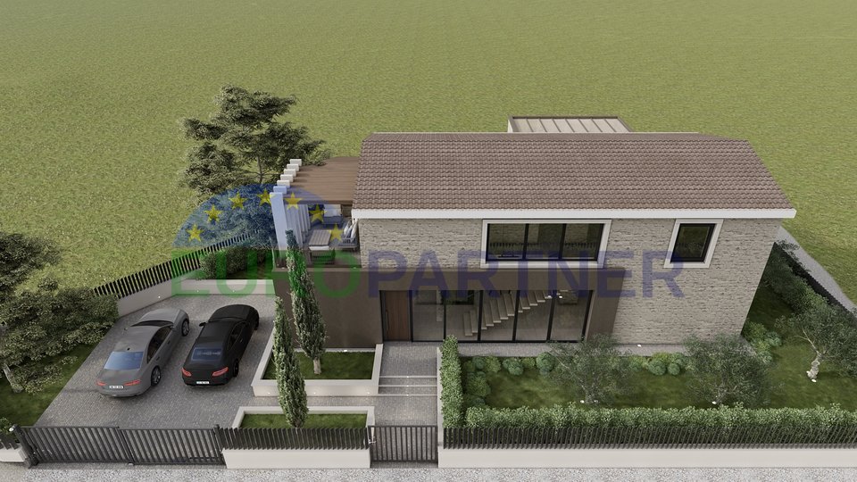 Za prodaju - Nova vila modernog ditzajna- u izgradnji