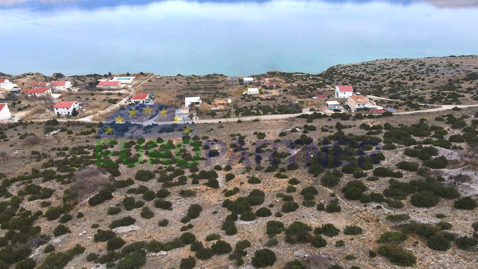 Building land in island of Pag, near Novalja, 3,000 m2, for sale