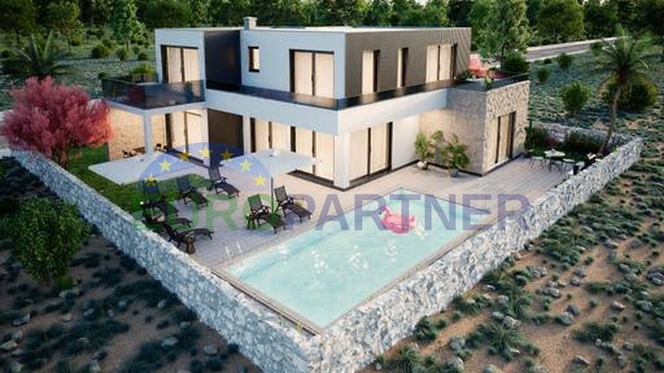 Istria, Tar, bella casa con piscina
