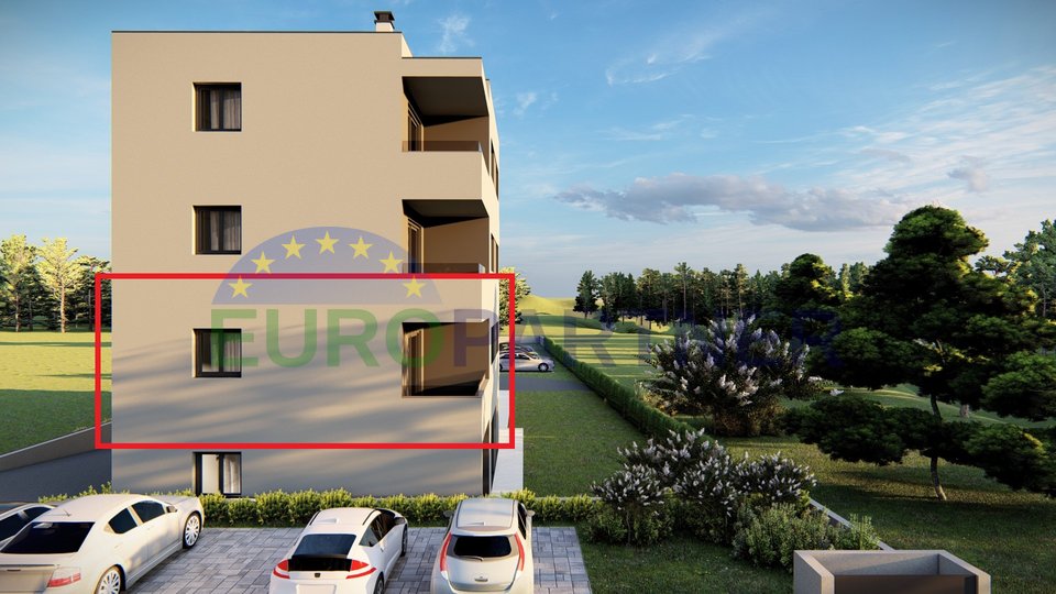 Appartamento 65m2, nuova costruzione, zona Parenzo, Istria