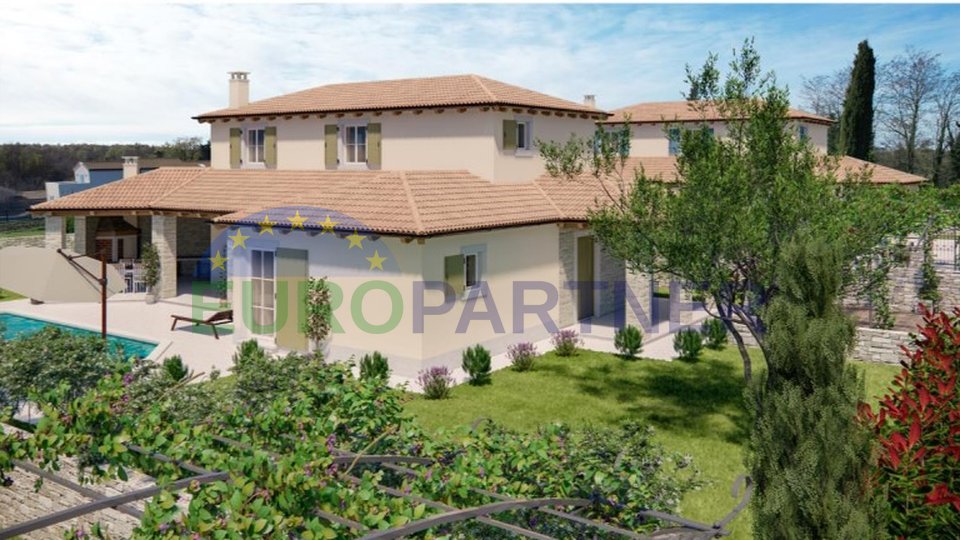 Istrien, Kanfanar, schöne Villa 2 in einem Wohngebiet