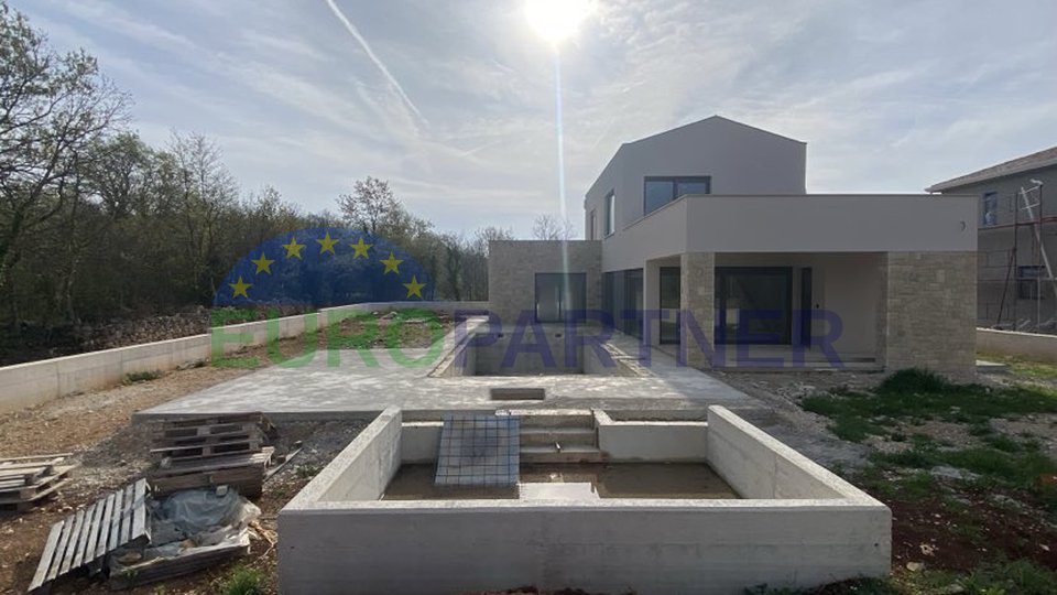 Moderne Villa im Bau, in der Nähe von Poreč